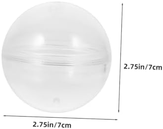 VICASKY 20pcs Round Capsules Candy Server for Parties