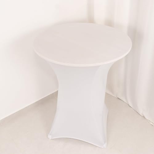 Balsa Circle 36 Inch Blush Stretchable Spandex Table Cover