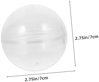 25pcs Clear Round Candy Storage Containers for Party Favors