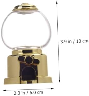 4pcs Plastic Candy Dispenser Machine Gumball Toy for Parties