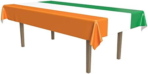 Beistle Irish Tablecover St Patricks Day Decor