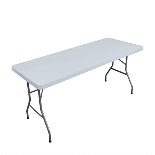 Stretch Rectangle Tablecover Gray Fits 8ft Tables