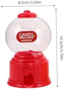 3PCS Mini Candy Dispenser for Boys Girls Adults Desk Gumball Machine Toy