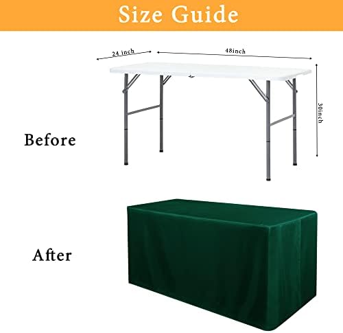 Obstal 2 Pack Tablecloths for 4 Foot Rectangle Tables