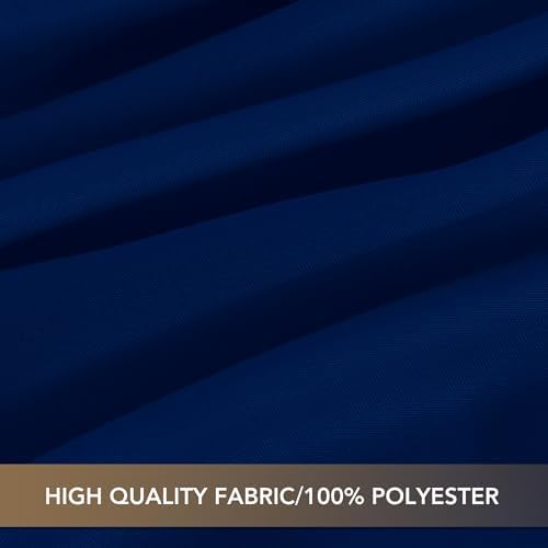 Sancua Navy Blue Tablecloths for 8 Foot Rectangle Tables 6 Pack
