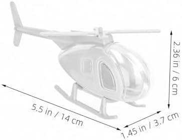 12pcs Transparent Airplane Candy Boxes for Snacks and Treats