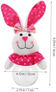 Garneck Easter Bunny Candy Jar for Parties and Celebrations