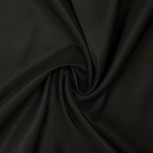 Gee Di Moda Fitted Tablecloth - 72x30 Inch Black for 6 Ft Table