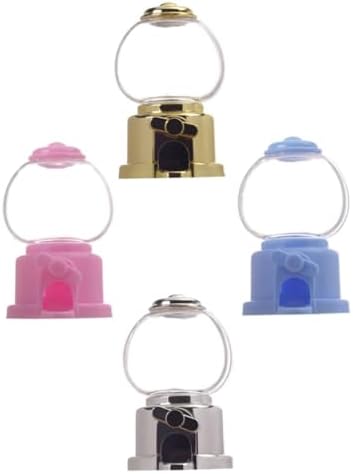 Mobestech 20pcs Manual Gumball Machine Candy Dispenser for Party