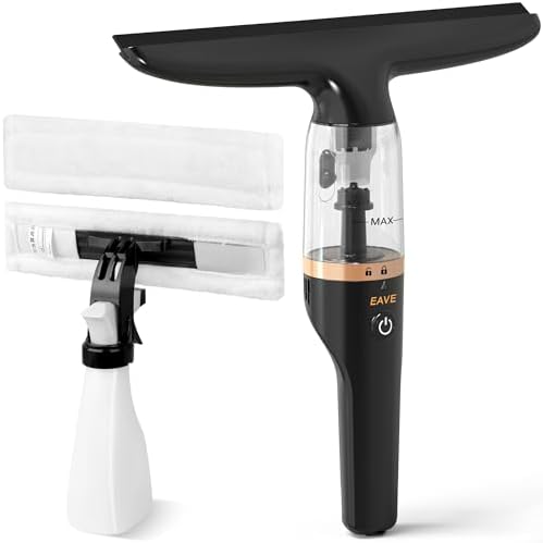 Eave Rechargeable Window Vacuum Squeegee Set
