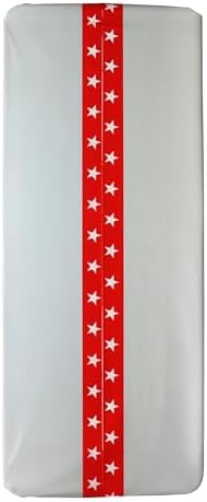 Havercamp Firefighter Tablecover 108x54in Red Line Decor