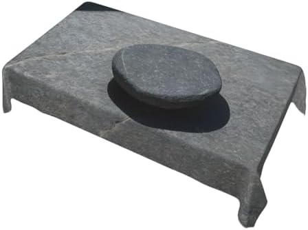 Zen Stone Print Rectangle Tablecloth - Elegance for Kitchen and Dining