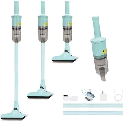 TROURAY 6-in-1 Rechargeable Stick Vacuum Cleaner Green