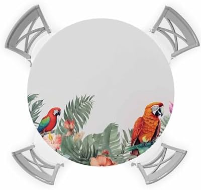 Zoe Garden Tropical Round Waterproof Table Cover