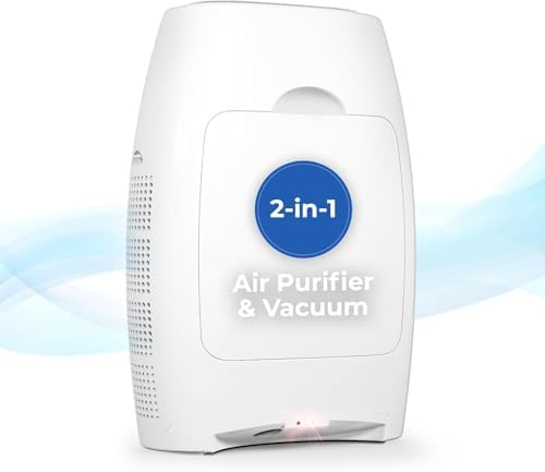 EyeVac Air 2-in-1 HEPA Air Purifier Touchless Vacuum