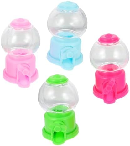 4pcs Gumball Machine Candy Capsules Toy for Kids and Parties