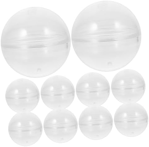 4x4cm Plastic Round Capsules 10pcs Candy Server Vending Machine Fillable Balls