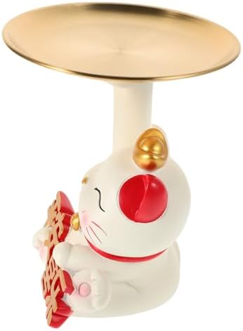 Cabilock Christmas Cat Key Bowl Entryway Decor