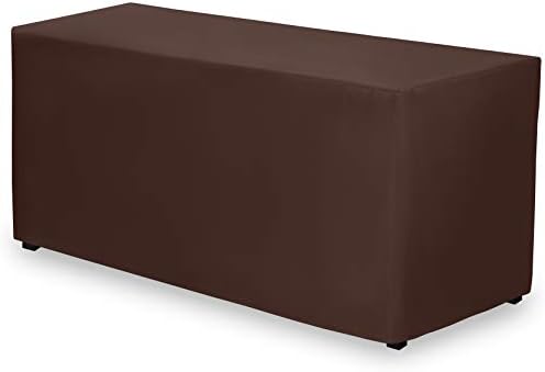 Gee Di Moda Fitted Tablecloth 72x30 Inch Chocolate