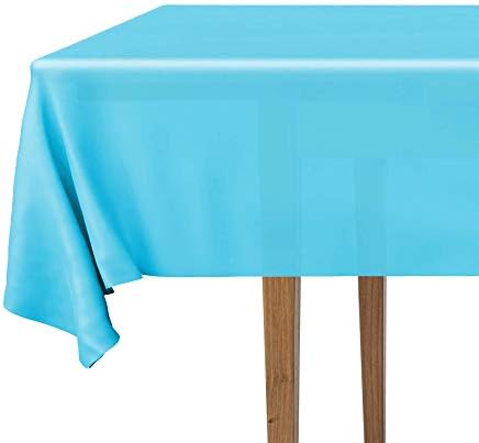 DecorRack 6 Pack Rectangular Tablecloths 54x108 BPA-Free