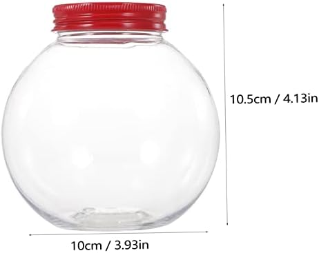 STOBOK 5pcs Christmas Candy Jars with Sealing Lids