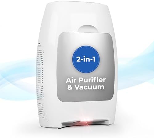 EyeVac Air 2-in-1 HEPA Purifier Touchless Vacuum