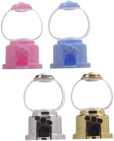 Mobestech 20pcs Manual Gumball Machine Candy Dispenser for Party