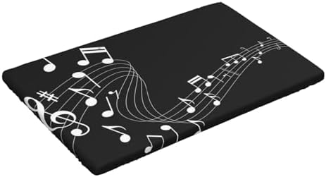 Musical Notes Tablecover for Music Party Decoration