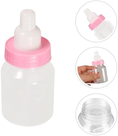 MAGICLULU 12Pcs Feeding Bottle Shaped Candy Boxes Reusable Containers for Parties and Birthdays