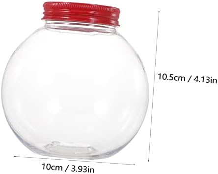 5pcs Shaped Candy Jar with Seal Lid for Christmas Party Treats