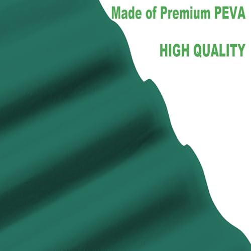 Dark Green Plastic Tablecloths 3 Pack for Outdoor Parties