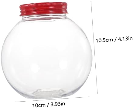 5pcs Shaped Candy Jars for Christmas Parties and Celebrations