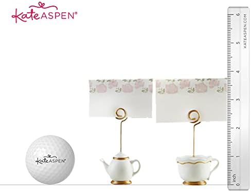 Kate Aspen Pink Tea Party Place Card Holders Set of 6