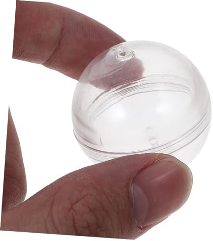 4x4cm Plastic Round Capsules 10pcs Candy Server Vending Machine Fillable Balls