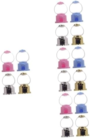 20pcs Manual Gumball Machine Candy Dispenser Set