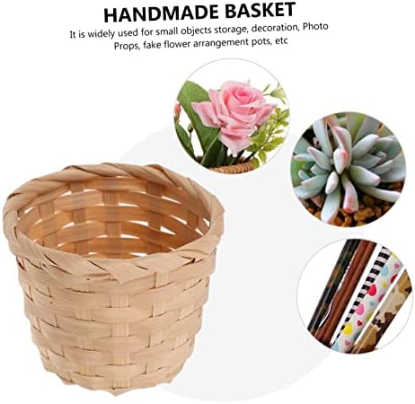 10 Pcs Woven Storage Basket for Fruits and Decor