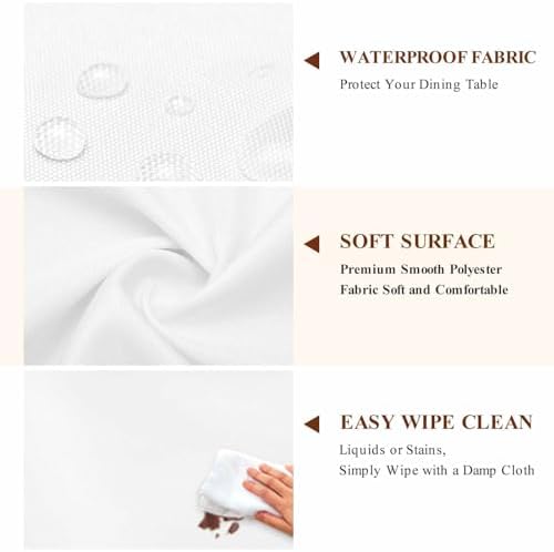 Falaniique Watercolor Floral Round Tablecloth 45-54 Inch