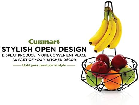 Cuisinart Fruit Basket with Banana Hanger Matte Black