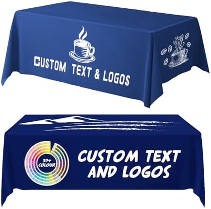 Custom Table Cloth with Business Logo for Events