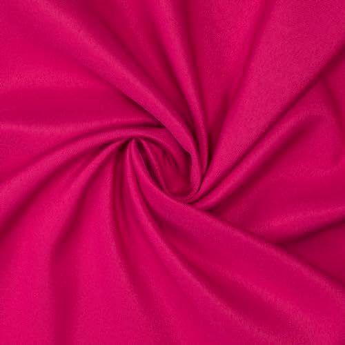 Gee Di Moda Fuchsia Tablecloth - 72x30 Inch for 6 Ft Rectangular Table