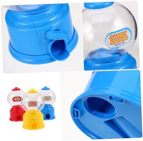 3PCS Mini Candy Dispenser for Boys Girls Adults Desk Gumball Machine Toy