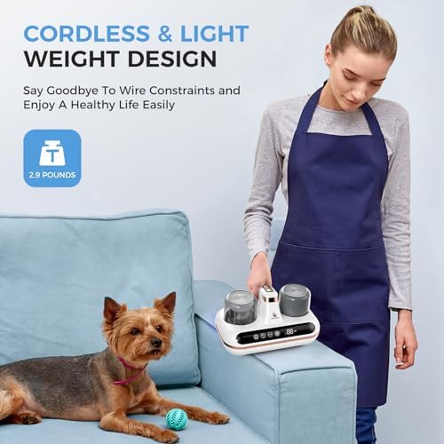 Amzany 5-in-1 Cordless Mattress Vacuum Cleaner