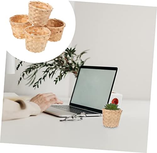 10 Pcs Woven Storage Basket for Fruits and Decor