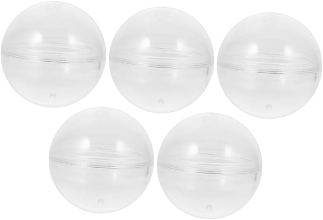 VICASKY 20pcs Round Capsules Candy Server for Parties