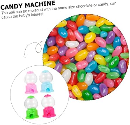 4pcs Gumball Machine Candy Capsules Toy for Kids and Parties
