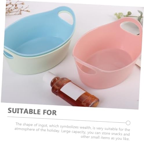 MERRYHAPY 4pcs Ingot Shape Candy Server for Home Decor and Parties