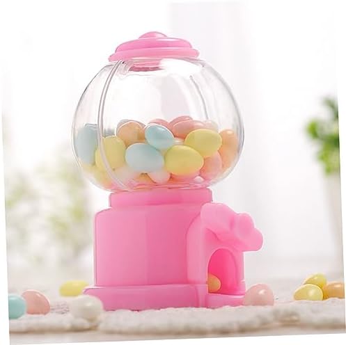 16pcs Manual Gumball Machine Toy Plastic Candy Dispenser for Parties and Fundraising Events