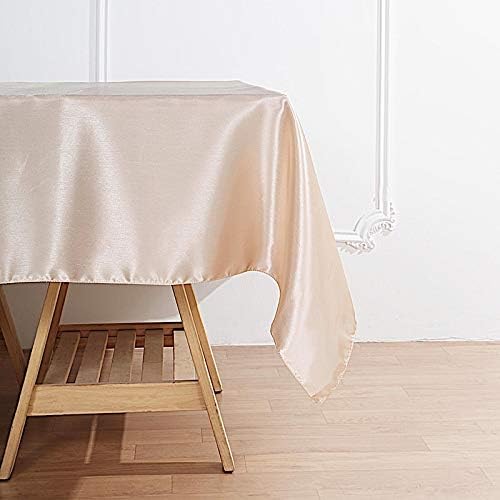 Balsa Circle Satin Table Overlays 10pcs 72x72 Inch