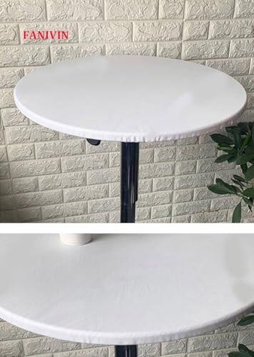FANIVIN Polyester Round Tablecloth 60cm Multicolour Waterproof 1
