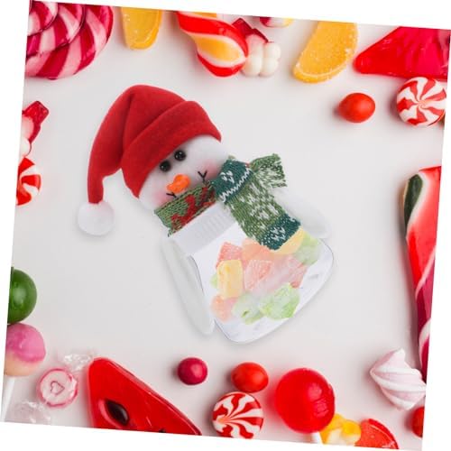 5Pcs Snowman Candy Boxes for Christmas Party and Gifting